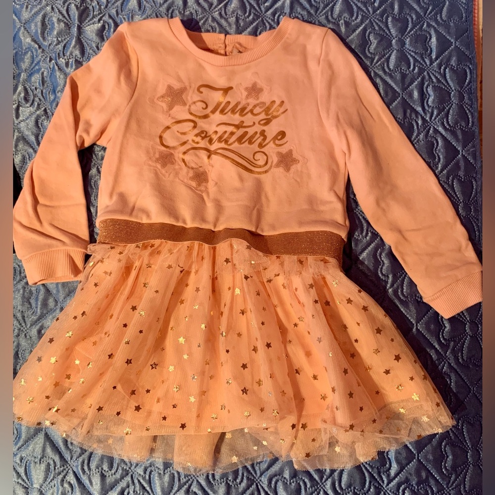 Beautiful Juicy Couture 4T Pink Dress